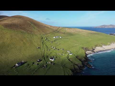 Baile an Bhlascoid Mhóir ón aer