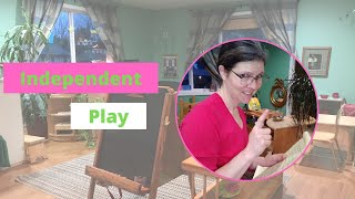 Your toddler can play happily alone |Montessori teacher explains how to encourage independent play