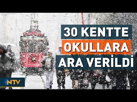 Breaking News: Have Schools Been Closed in Istanbul? | NTV