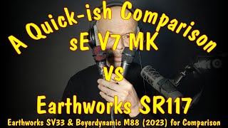 Video thumbnail for A Quick-ish Comparison - sEV7 MK vs Earthworks SR117 by Anton Browne
