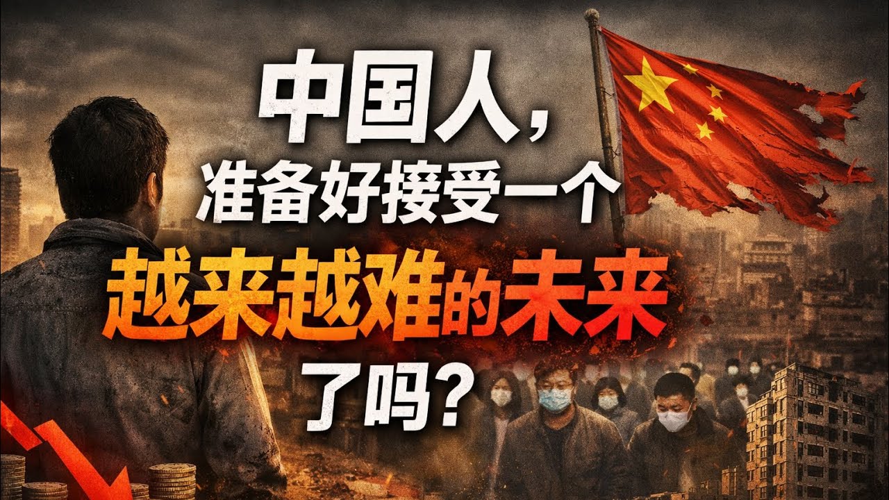 中国人，准备好接受一个越来越难的未来了吗：从权力逻辑到人口危机，一条通往衰败的历史长线
