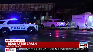 Driver killed in Cincinnati crash