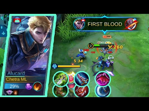 Alucard top 4 Cambodia king of lifesteal Mobile Legend test server Khmer