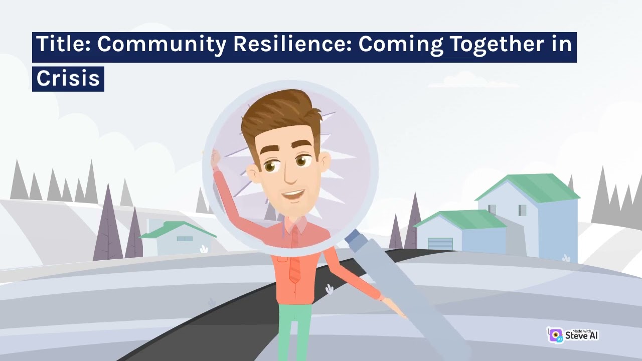 Community Resilience | Community Coming Together in Crisis | Crisis recovery | World Geography maps