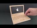 Funny DIY Cardboard Laptop Very Easy Paper Cardboard Crafts Ideas