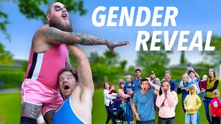 We hired pro wrestlers to do our gender reveal!