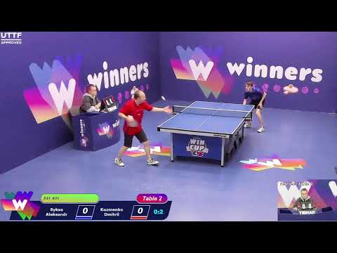 WINners CUP table 2  28.11 Syksa Aleksandr - Kuzmenko Dmitrii 17:00
