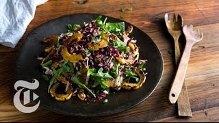 Roasted Delicata Squash and Arugula Salad | Melissa Clark Recipes | The New York Times