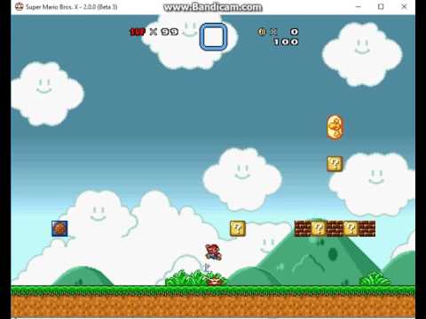 Super Mario Bros. X (SMBX) 2.0 Beta 3 - SMB1 Deluxe Pre Demo 0.10 - First two levels testing