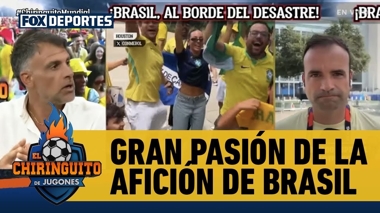 💥🔥 Gran pasión de la afición de BRASIL, ¿por qué en ESPAÑA no se vive igual? | El Chiringuito