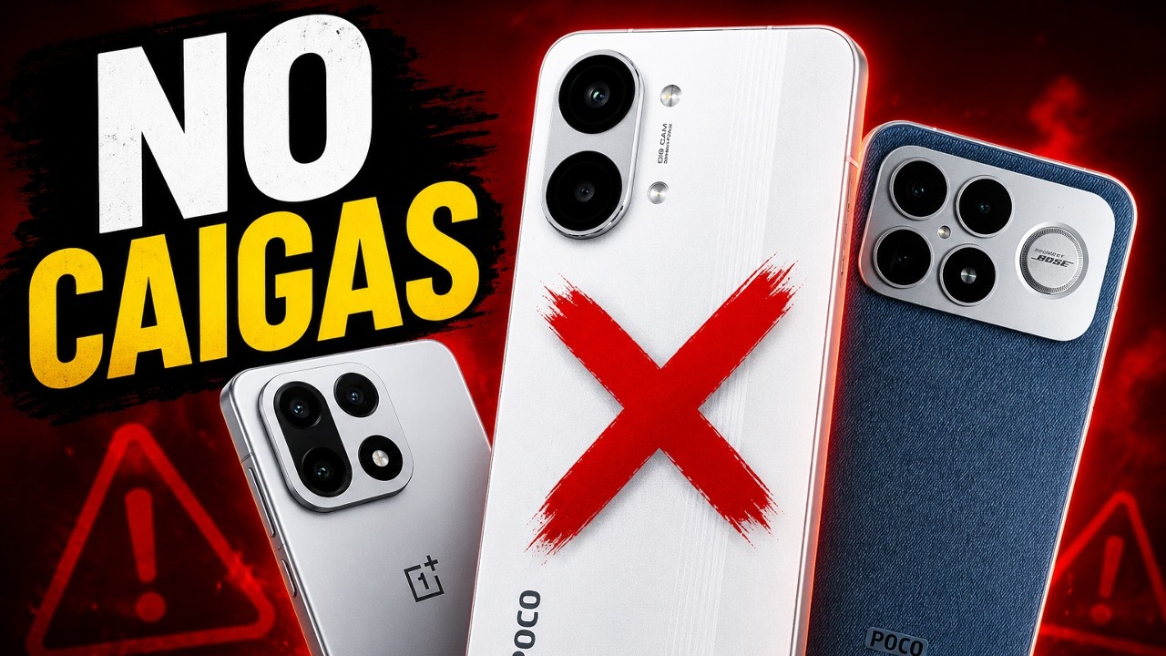 No todos los celulares CALIDAD-PRECIO valen la pena en 2026