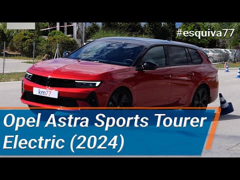 Opel Astra Sports Tourer Electric 2024 – Maniobra de esquiva (moose test)y eslalon | km77.com