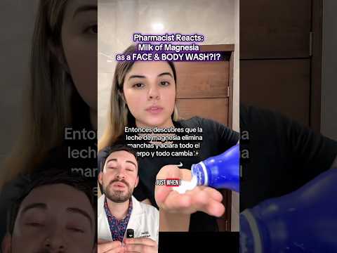 Using milk of magnesia on your skin? Here’s why it’s trending and why it’s not a good idea 🧴🚫