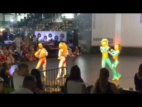 IDO Disco Dance World Championships 2017, duo juniors,  Sofia Convertino & Reetta Kaasalainen