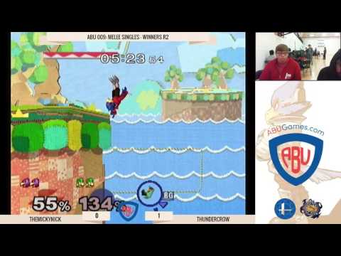 ABU 9: TheMickeyNick (Falco) vs. Kinch (Dr. Mario) - SSBM Singles