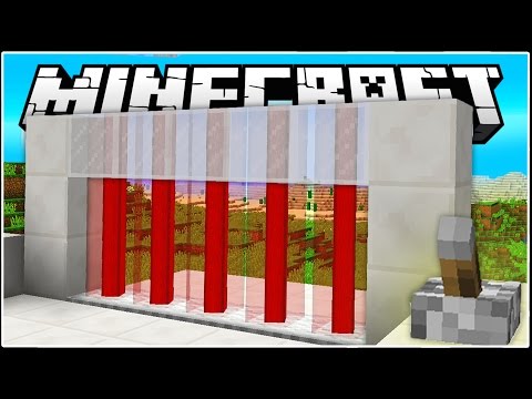 Minecraft: How to Build a LASER Door