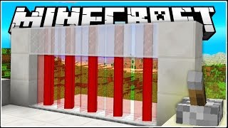 Minecraft: How to Build a Simple Laser Door