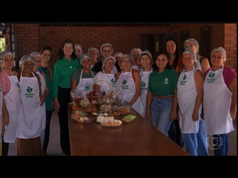 Globo Rural destaca tradição dos doces de Nerópolis e trabalho da Emater na profissionalização. 