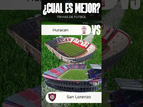 Huracan vs. San Lorenzo: Which Stadium Is Better? #huracan #sanlorenzo #shorts #soccer