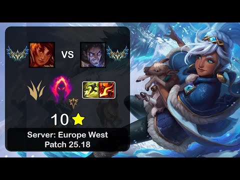 Taliyah Jungle vs Sylas - EUW Challenger - Patch 25.18