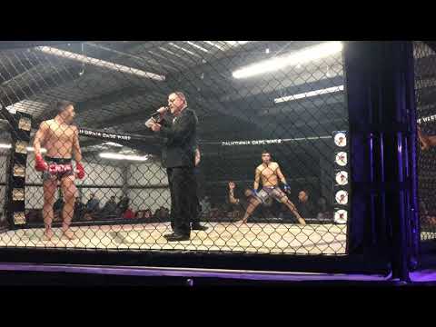 Johnny Soto vs Bryce Callaghan California Cage Wars Featherweight Title Fight #4