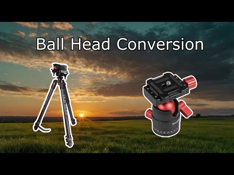 How to Install a Ball Head on a BOG Death Grip Tripod (the cheap way)