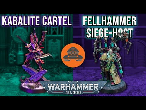 Drukhari vs Chaos Space Marines Part 1 | Warhammer 40,000 Battle Report