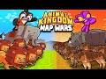 ANIMAL KINGDOM MAP WARS! (Minecraft)