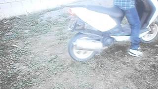 preview picture of video 'cpi oliver 50cc burnout'
