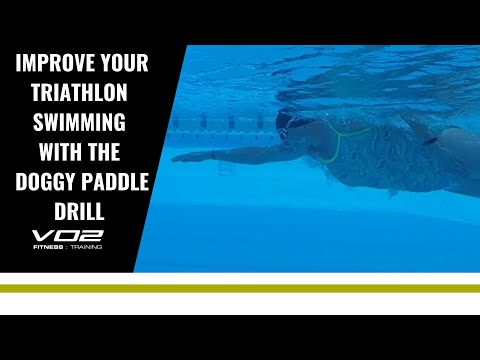 Improve your triathlon swimming with the Doggy Paddle Drill