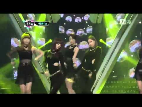130131 Nine Muses -  Dolls Live @M!Countdown