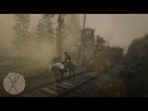 Zagrajmy w RDR 2 # 69 ( kierowanie parowozem ) Adam00hyperion lub Adam krzyzgraja