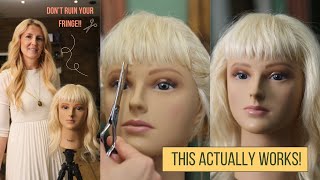 This is the ONLY choppy fringe tutorial you'll ever need