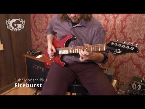 Suhr Modern Plus Fireburst EPIC UNBOXING Video!!