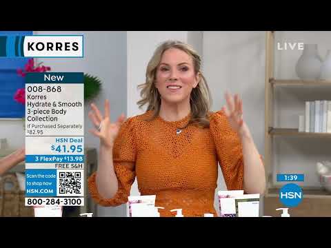 HSN | KORRES Beauty 16. Jubiläum – Kostenloser Versand 05.10.2023 – 23 Uhr