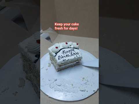 The fresh cake storage hack you need to know!