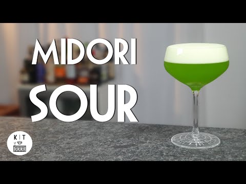 Midori Sour - einfach.grün.köstlich (nach John deBary)