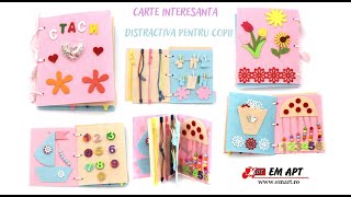Cum să facem o carte interesanta distractiva pentru copii, de la EMART?