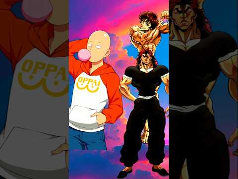 Saitama vs Baki & Yujiro