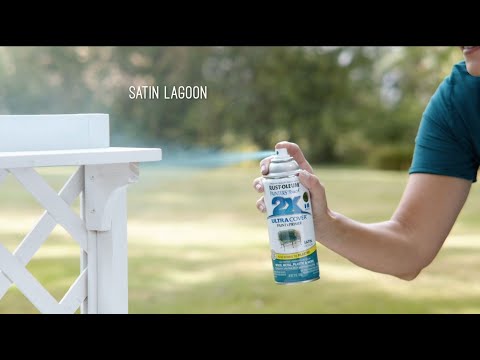 Satin Lagoon Painter’s Touch 2X Ultra Cover Spray Paint | Rust-Oleum Color Watch 2021