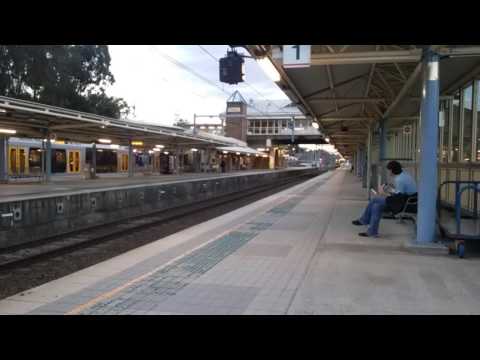 SSR101 roll though Gosford Platform one with The SSR grain