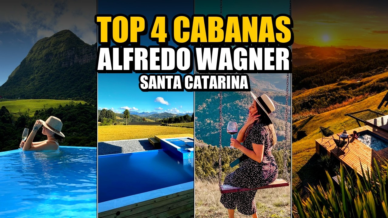Top 4 Cabanas Inesquecíveis em Alfredo Wagner, Santa Catarina: Piscinas Aquecidas e o Charme dos Cânions