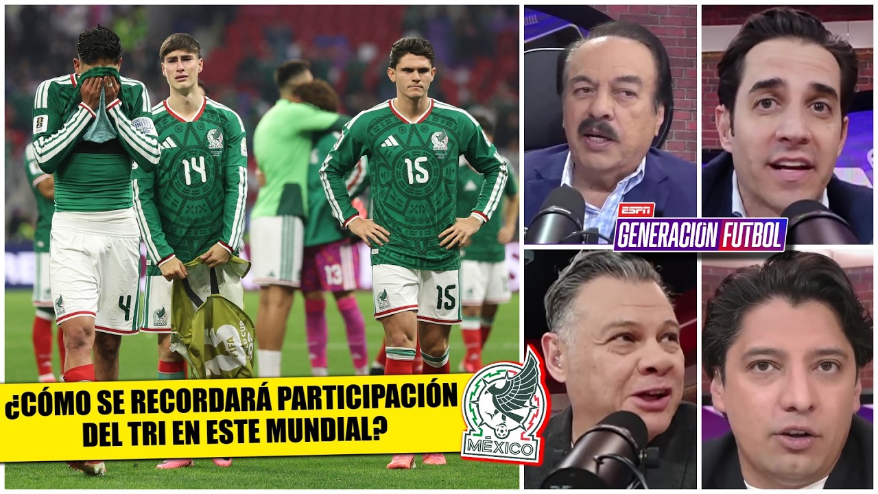 MÉXICO y su TRISTE balance mundialista: JUGAR como NUNCA y PERDER como SIEMPRE | Generación F