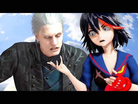 Ryuko yells at Vergil