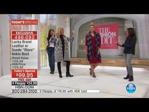 HSN | Lucky Brand Footwear Premiere 09.26.2016 - 10 PM