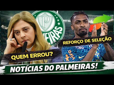 PALMEIRAS RESCINDE COM PATROCINADOR, EMPRESTA MAI UM E PREPARA PROPOSTA POR NOVO ZAGUEIRO