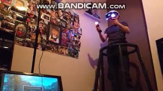 Psvr Treadmill=WIZDISH ROVR skyrim vr gameplay