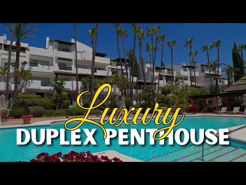 Luxurious Beachside Duplex Penthouse Gazania 31: Puente Romano, Marbella