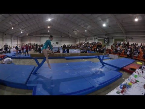 Hannah Stewart Gymnastics Level 9 Beam