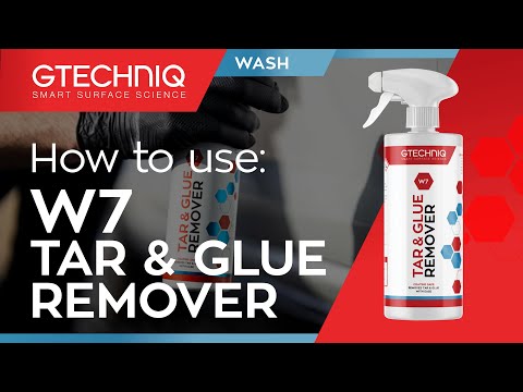 Очиститель битума Gtechniq W7 Tar&Glue Remover, 500 ml удаляет смолу клей асфальт - фото 1 - id-p2709701186